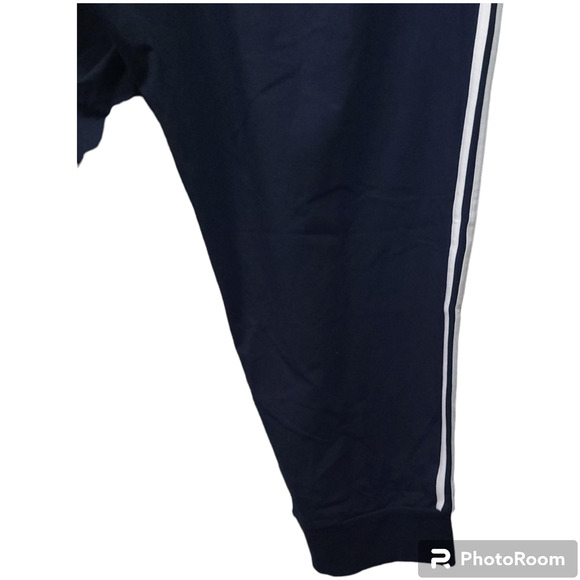 Adidas Women’s Essentials Warm-Up Tapered 3-Stripes Pants H07862 Size 4XL Blue - Picture 11 of 11